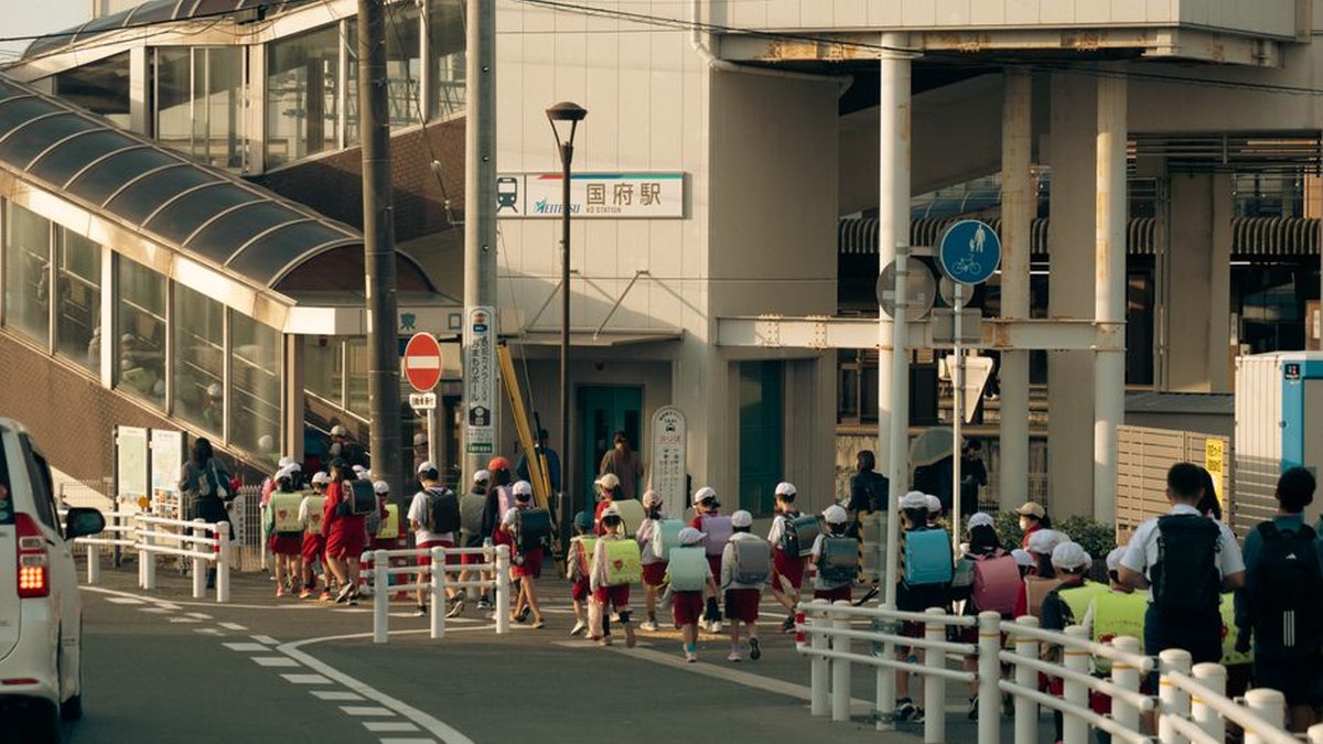 A family with young children enjoying time in Japan, Japan