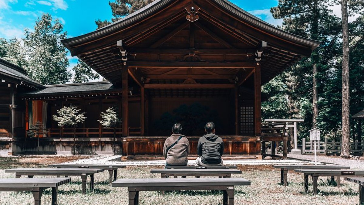 A family with young children enjoying time in Japan, Japan